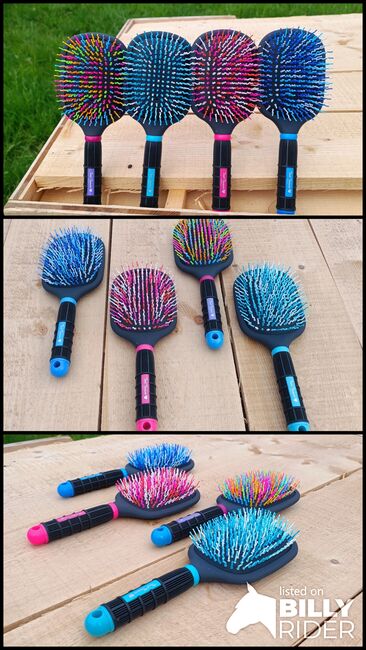 Professionals Choice Tail Tamer Mod Paddle Brush Mähnenbürste UVP24€, Professionals Choice Tail Tamer Mod Paddle Brush Bürste, WOW Pferd  (WOW Pferd Shop), Czyszczenie konia, Bayern - Attenkirchen, Image 4