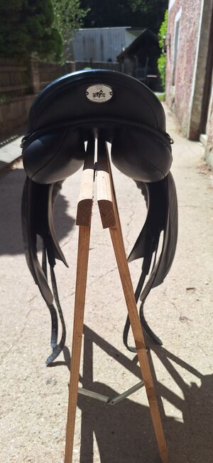 Prydi Standard Sattel 17,5, schwarz 106°, Prydi, Sina Baurmann , Icelandic Saddle, Moos, Image 4