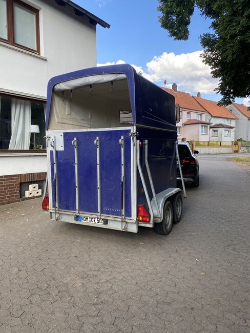 Siemsglüss Pferdeanhänger Blau-Glitzer mit Sattelkammer, Siemsglüss  Pferdeanhänger 2000 kg TÜV 12/2023 mit Sattelkammer , Erika , Przyczepa konna, Ammensen , Image 5