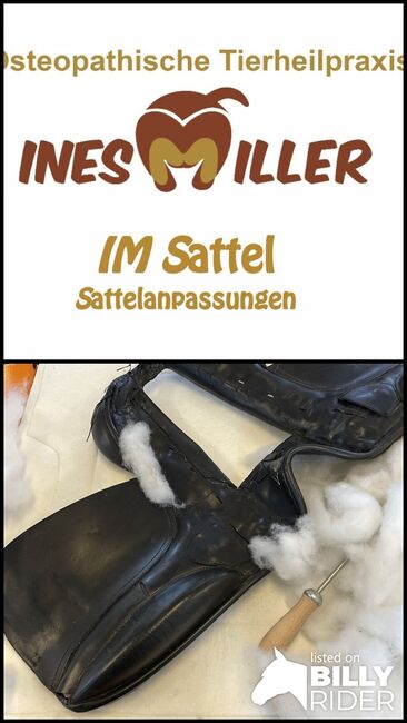 Nehme Sättel in Kommission, Ines Miller (IM Sattel), Siodła ujeżdżeniowe, Graben, Image 3