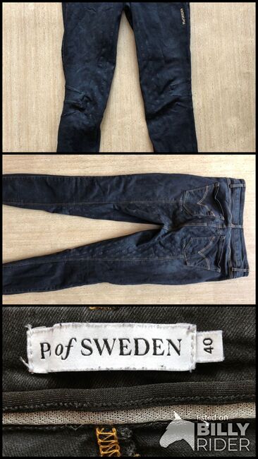 PS of Sweden Reithose Elli Gr. 40 Gripvollbesatz, PS of Sweden Ellie, Michaela Hafner, Breeches & Jodhpurs, Völklingen, Image 4