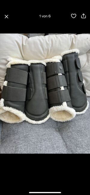 PS of Sweden Gamaschen Set Full in Oliv/ Grün, PS of Sweden, Johanna , Tendon Boots, Berlin, Image 3
