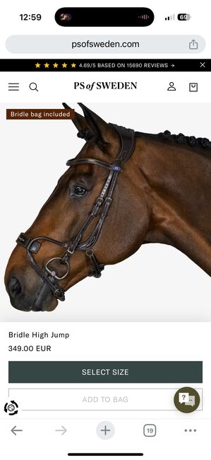 Ps of Sweden High Jump, Ps of Sweden High Jump, Elite Equestrian (Elite Equestrian), Bridles & Headstalls, Güssing, Image 8