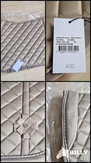 PS of Sweden Schabracke | Diamond Bow | sand | VS, PS of Sweden Diamond Bow, Alina, Dressage Pads, Lüneburg, Image 5