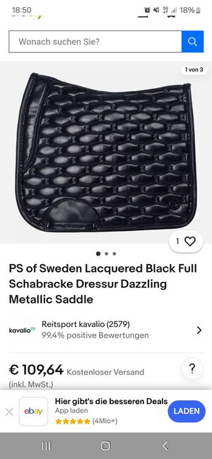 PS of Schweden Schabracke DL, Ps of Schweden , Kira Nikodem , Dressage Pads, Schönberg 