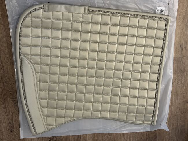 Ps of Sweden Schabracke beige Creme Gold dark ivory wb Dressur dl neu, Ps of Sweden , Pferd , Dressage Pads, Velbert, Image 4