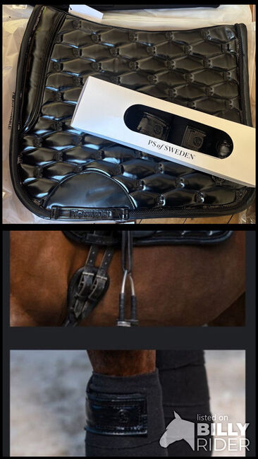 PS of Sweden Set schwarz Cob, PS of Sweden, Antonia Knust, Dressage Pads, Laudenbach, Image 3