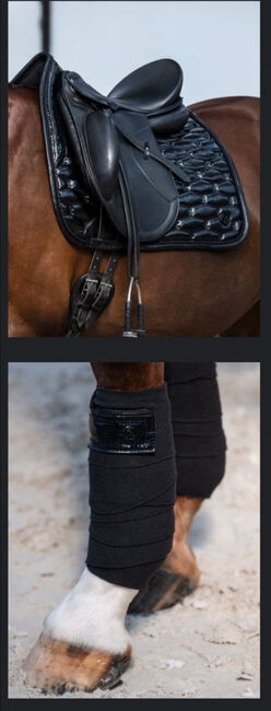 PS of Sweden Set schwarz Cob, PS of Sweden, Antonia Knust, Dressage Pads, Laudenbach, Image 2