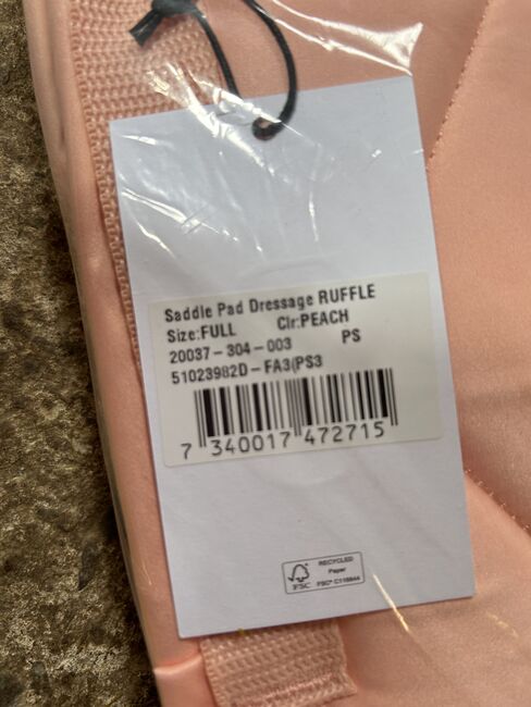 PS Of Sweden Ruffle Peach Full Wb Neu Dressur, PS of Sweden  Peach Ruffle , Tabea, Dressage Pads, Solingen, Image 2