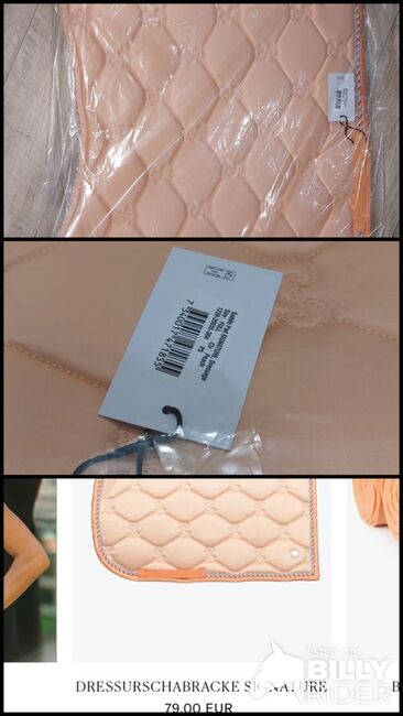 PS of Sweden Dressurschabracke Peach, NEU, PS of Sweden , Luisa Rottländer , Dressage Pads, Brakel, Image 4