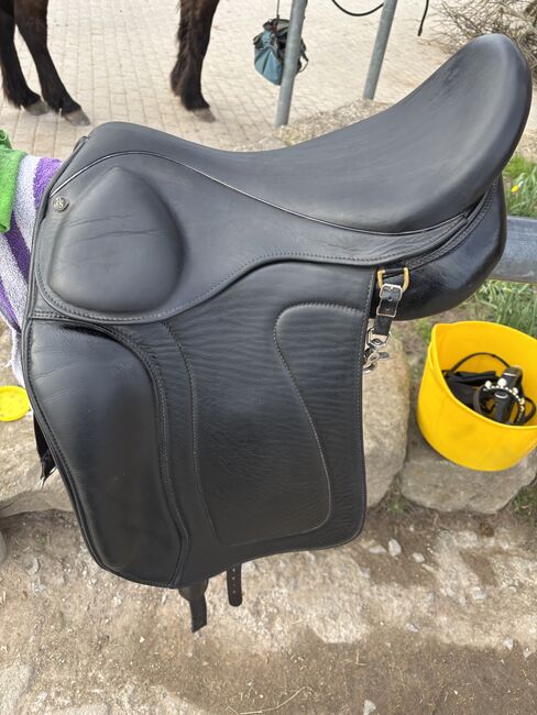 PS Vindur Sattel – Sitzfläche 17,5 Zoll (gebraucht, top gepflegt), PS Patrick Stamm Vindur, Isabell, Dressage Saddle, Großbottwar, Image 2