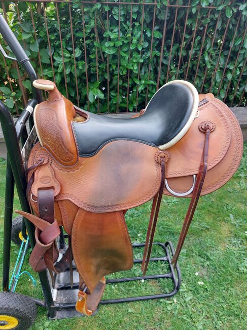 Pullman Westernsattel, Pullman Short butterfly, Michaela Bartz, Western Saddle, Aachen Eilendorf, Image 4