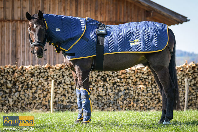 pulsierende Magnetfeldtherapie - Magnetfelddecke zum kostenlosen Test, equimag equimag expert in der Austattung Profi-Set, Manfred (equimag GmbH - pulsierende Magnetfeldtherapie für Pferde), Horse Blankets, Sheets & Coolers, Darmstadt, Image 3