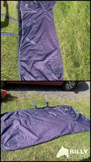Purple shires highlander combo 200g rug size 6”9, Shires, Leanne, Derki dla konia, Warwick, Image 3
