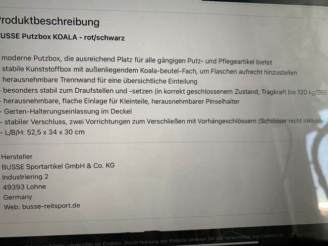 Putzbox Busse „Koala“ Groß, Busse Koala, Katharina Leis, Putzzeug, Schwarzenbach, Abbildung 3