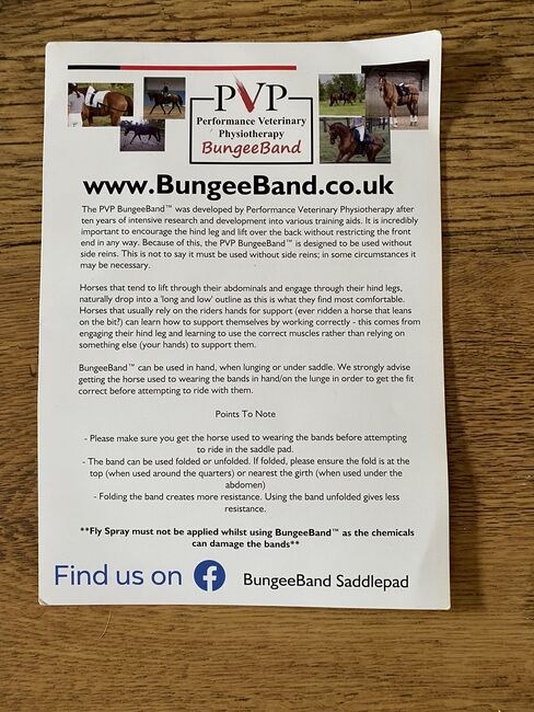 PVP Bungee, Balance Band set, PVP Bungee Band, Kerri Hendry, Hilfszügel, Somerton, Abbildung 3