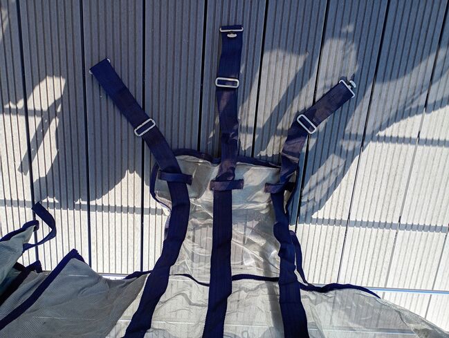 QHP Fliegendecke mit abnehmbaren Halsteil 125 cm, QHP, Sophie, Horse Blankets, Sheets & Coolers, Neuendorf bei Elmshorn, Image 2