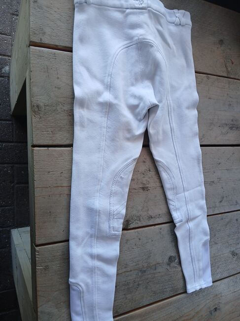 QHP gr 152 weiß, QHP Reithose, Heike, Children's Breeches & Jodhpurs, Wesel, Image 3