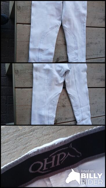 QHP gr 152 weiß, QHP Reithose, Heike, Children's Breeches & Jodhpurs, Wesel, Image 4