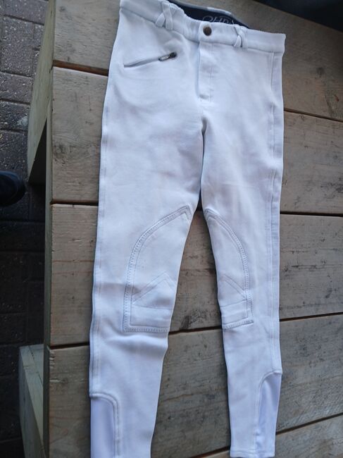 QHP gr 152 weiß, QHP Reithose, Heike, Children's Breeches & Jodhpurs, Wesel