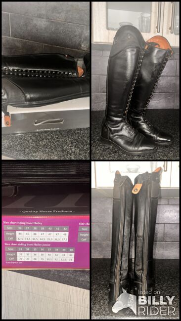 QHP Lace long riding boots, QHP, Bernice Du Plessis, Oficerki jeździeckie, Middelburg, MP, Image 7