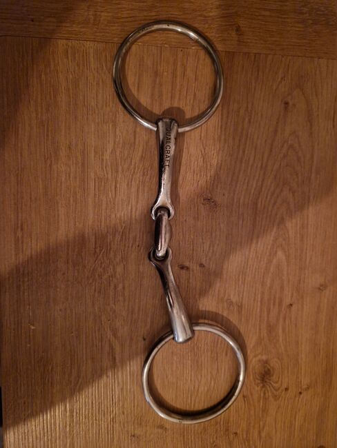qualcraft gebiss doppelt gebrochen 14,5 cm, K. Werner, Horse Bits, Westerwalsede