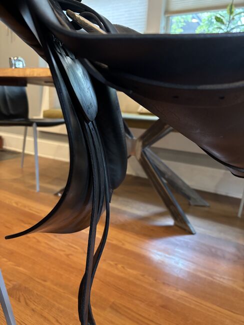 Quality Nice Saddlery Brand Black Dressage Saddle, Quality Nice Saddlery, Clea Sterner, Dressage Saddle, Chicago, Image 9