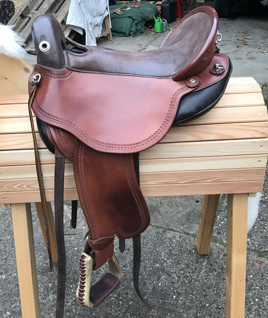 Westernsattel Quantum, Deuber und Partner Short and light S3, Gabriela Fürstenau, Western Saddle, Lippetal 