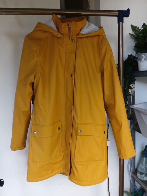 Regenjacke, gelb, Steeds Teddyfleece Regenjacke, AnnLizz , Riding Jackets, Coats & Vests, Hannover 