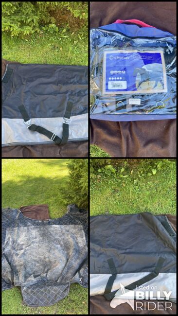 Regendecke 125cm mit Fleece, Conny , Horse Blankets, Sheets & Coolers, Kochel am See , Image 5