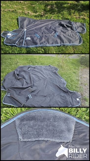 Regendecke 155cm neu, Equitheme Tyrex, Appel, Horse Blankets, Sheets & Coolers, Seelbach, Image 4