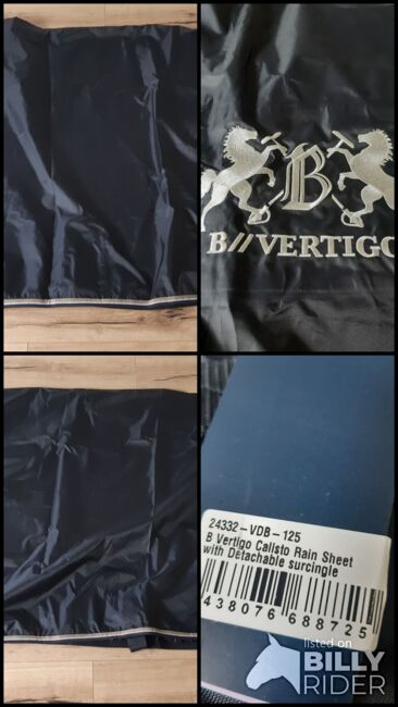 Regendecke B-Vertigo 125cm 0g Neu, B vertigo , Karin, Horse Blankets, Sheets & Coolers, Walsrode, Image 9