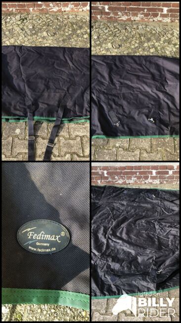 Raincape Fedimax 200g, 125cm, Fedimax Raincape, Anke, Horse Blankets, Sheets & Coolers, Berlin, Image 6