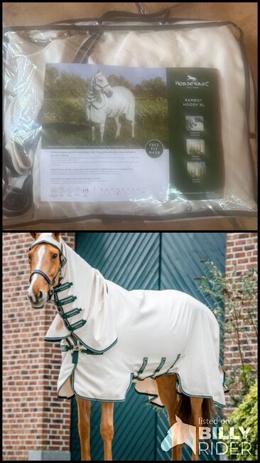 RAMBO HOODY XL Ekzemerdecke 145 NEU Fliegendecke, Horseware RAMBO HOODY XL Ekzemerdecke, Cathrin, Pferdedecken, Bernau, Abbildung 3