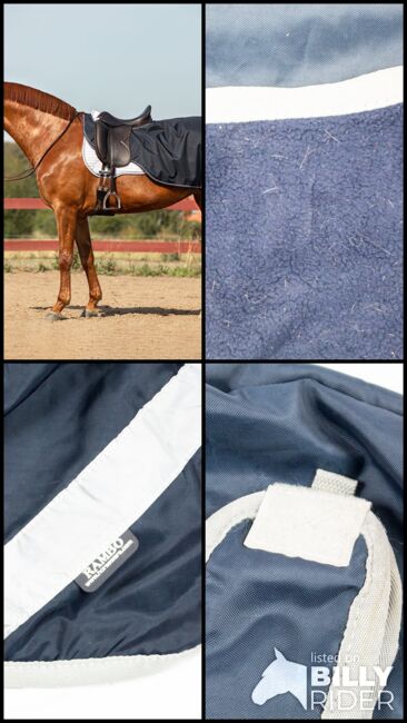 RAMBO Ausreit- & Nierendecke “Ripstop Competition Sheet” Navy 150 cm, Horseware RAMBO Ripstop Competition Sheet, myMILLA (myMILLA | Jonas Schnettler), Horse Blankets, Sheets & Coolers, Pulheim, Image 7