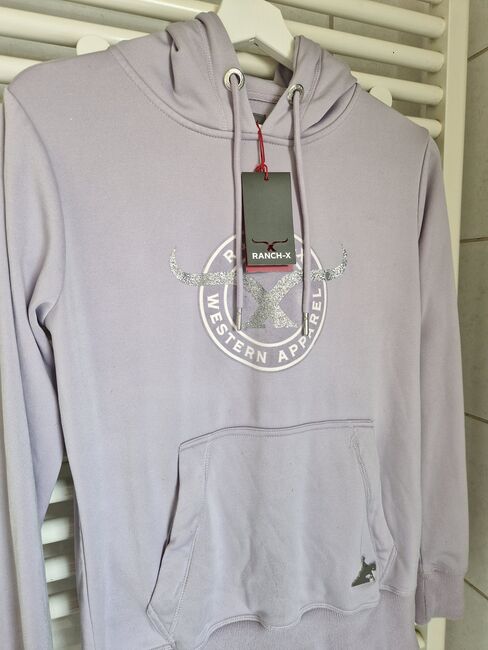RANCH-X HOODIE POLLY GLITZERPRINT GR.M, RANCH-X  RANCH-X HOODIE POLLY, Manuela Wölk , Koszulki i t-shirty, Langenfeld , Image 4