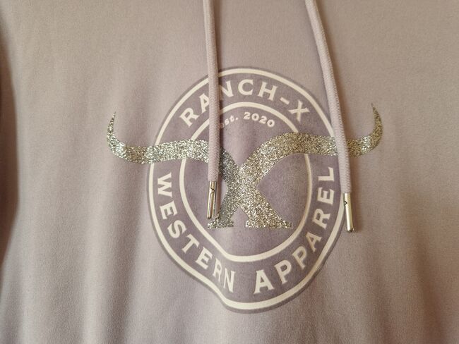 RANCH-X HOODIE POLLY GLITZERPRINT GR.M, RANCH-X  RANCH-X HOODIE POLLY, Manuela Wölk , Oberteile, Langenfeld , Abbildung 5