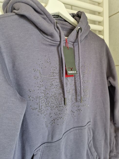 RANCH-X HOODIE TED GLITZERPRINT GR.M, RANCH-X  RANCH-X HOODIE TED, Manuela Wölk , Shirts & Tops, Langenfeld , Image 4