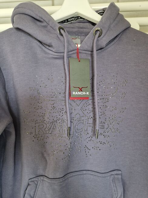 RANCH-X HOODIE TED GLITZERPRINT GR.M, RANCH-X  RANCH-X HOODIE TED, Manuela Wölk , Shirts & Tops, Langenfeld , Image 5