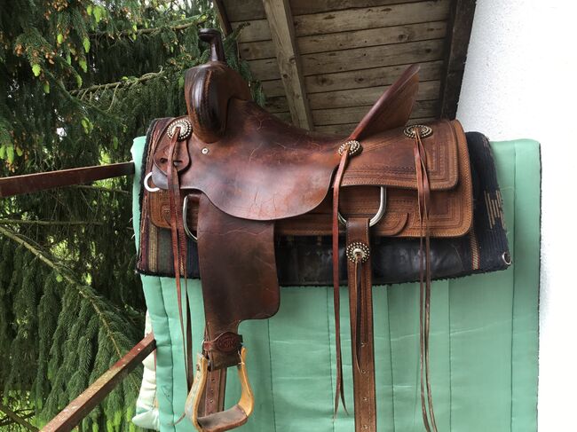 RARITÄT Garry MC Lintock Westernsattel  Rough out, Lintock, Andrea, Western Saddle, Schwarzach