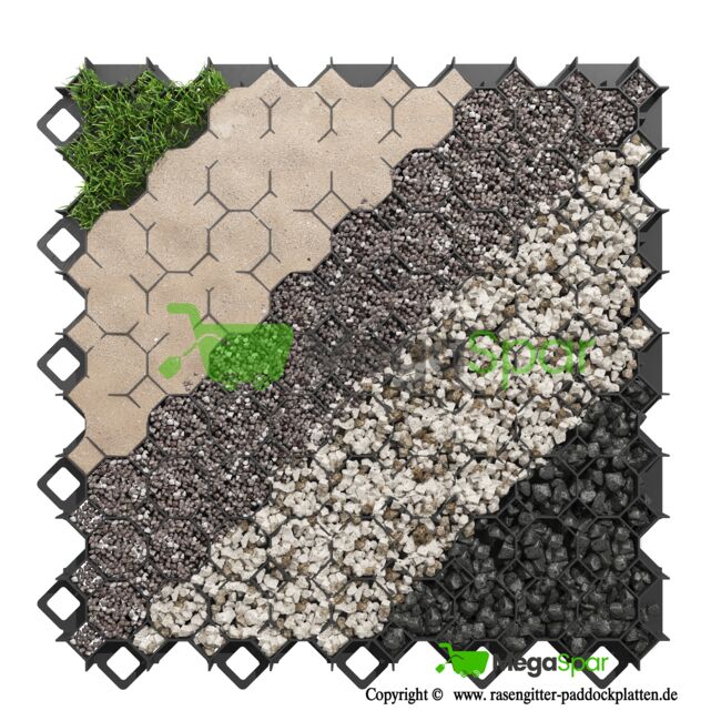 Rasengitter & Bodengitter, Kiesgitter, Paddockplatten und Kieswaben | Paddockmatten 7,99 EUR/m², MEGASPAR - Online Shop Gartenmatten, Bodenplatten & Rasengitter, Parkplatzgitter, MEGASPAR Online-Shop (MEGASPAR Online-Shop), Wolna stajnia, Piła, Image 10