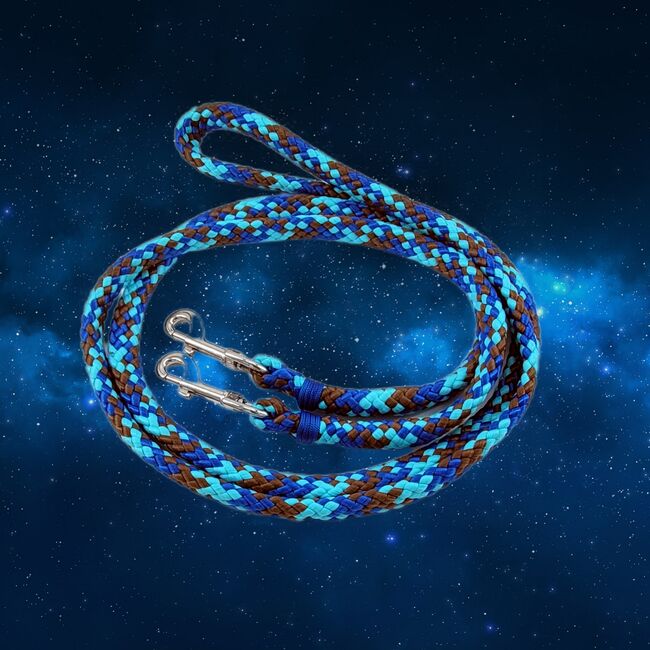 Handgefertigte flache Zügel tricolor 250 cm, Maya (Swisshorseshop), Pozostałe, Frauenfeld