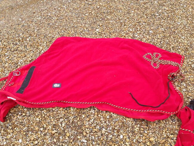 Red show gear, Emma Dawkins, Horse Blankets, Sheets & Coolers, Loxley, Image 3