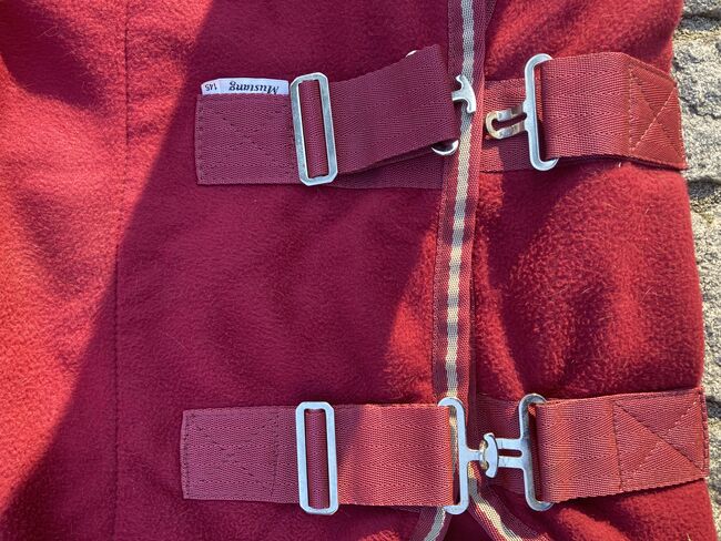 rote Abschwitzdecke, Größe 145, Mustang, Anna Friedrich, Horse Blankets, Sheets & Coolers, Kerken, Image 3