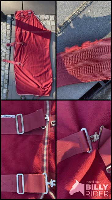 rote Abschwitzdecke, Größe 145, Mustang, Anna Friedrich, Horse Blankets, Sheets & Coolers, Kerken, Image 7
