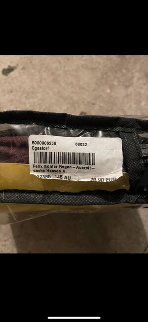 Regenausreitdecke 145cm NEU, Janina S., Pferdedecken, Uelzen, Abbildung 3