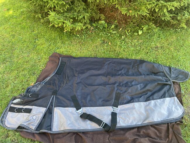 Regendecke 125cm mit Fleece, Conny , Pferdedecken, Kochel am See 