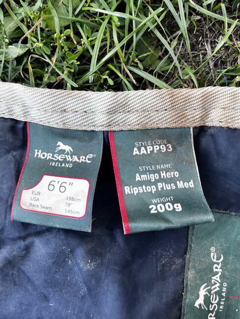 Regendecke 145/200g, AMIGO, Jessi, Pferdedecken, Berwangen, Abbildung 3