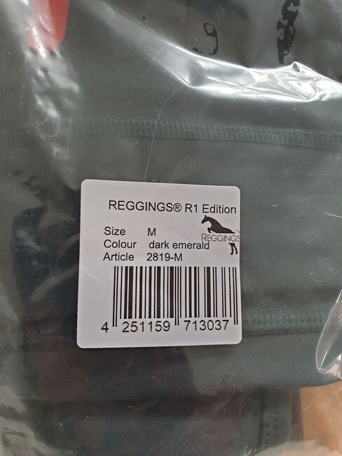 Reggings R1 Reitlegging, neu, Gr. Medium, dark emerald, East Reggings R1, Alexandra H., Reithosen, Salzburg, Abbildung 5