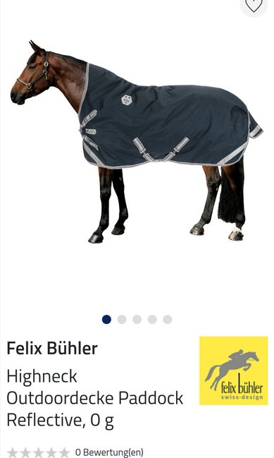 Regendecke Felix bühler 1.35m, Felix bühler  Outdoordecke highneck , Janine , Horse Blankets, Sheets & Coolers, Nachrodt , Image 5